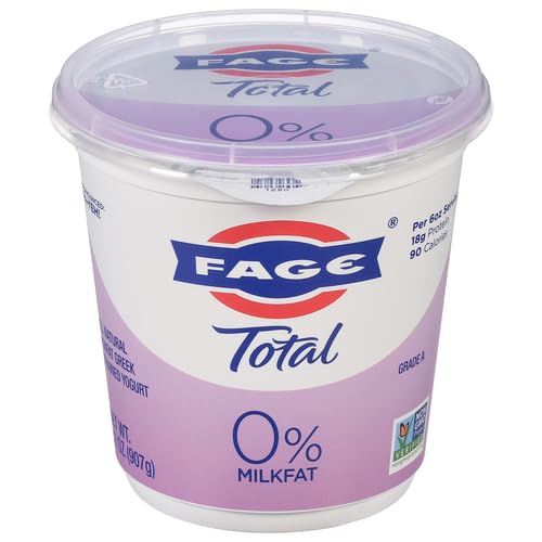 FAGE Total Greek Yogurt, 0% Nonfat, Plain, 32 oz