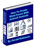 How To Create Word Forms With Activex Controls How To Create Forms In Word Excel 2010 Book 1