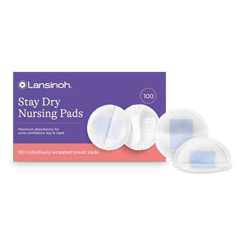 Lansinoh Stay Dry Disposable Nursing Pads 100 Count