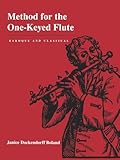 Method For The Onekeyed Flute English Edition