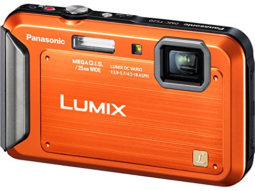 Panasonic lumix ts20 16.1mp tough waterproof digital camera 4x optical zoom Orange (p/n dmc-ts20d) (885170069893)