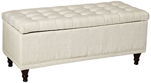 Homelegance Cream Bench Traditional Design An attractive bench in a more traditional style.