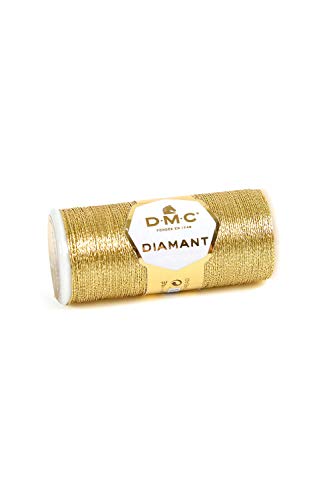 DMC Diamant Metallic Thread 38.2yd-Light Gold