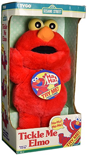 Jim Henson Productions, Inc. Tickle Me Elmo Original 1995 Vintage Plush Doll by Tyco