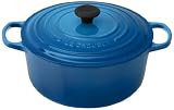 Le Creuset Signature Round Dutch Oven (7.25 qt) — Marseille Blue