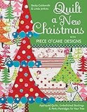 Quilt A New Christmas With Piece Ocake Designs Appliqued Quilts Embellished Stockings Perky Partridges For Your Tree English Edition