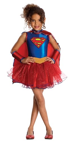 Rubies DC Comics Superheroes: Supergirl Costume Dress for Kids, Girl's Medium