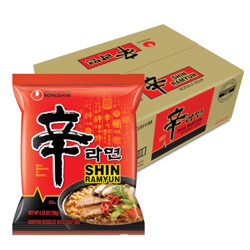 [Amazon] 농심 신라면 20팩 (Nongshim Shin Ramyun, Pack of 20)