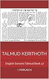 Talmud Kerithoth Soncino Babylonian Talmud Book 47 English Edition