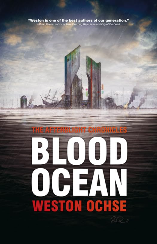 Blood Ocean (By: Weston Ochse) cover