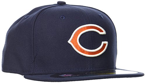 (-54%) New Era Cap NFL Chicago Bears on Field, Navy Blue, 7 1/4, 10529774