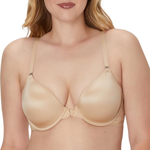 Maidenform womens One Fab Fit Full Coverage Lightly Padded Racerback Underwire T-shirt 07112 bras, Latte Lift, 38C US