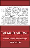 Talmud Niddah Soncino Bablylonian Talmud Book 52 English Edition