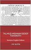 Talmud Mishnah Seder Tohoroth Soncino Babylonian Talmud Book 53 English Edition