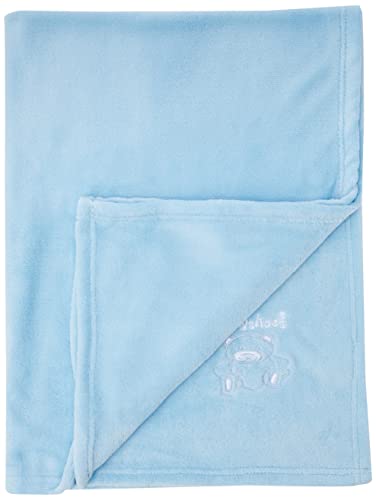 🔥 STARKER PREIS (-43%) Playshoes Unisex Baby Fleece-Decke Bär 301700, 17 - Bleu, 100 x 150 cm/39.4 Inch x 59 Inch