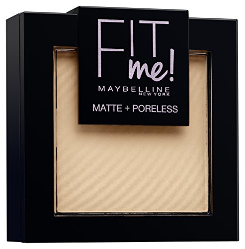(-25%) Maybelline New York Puder, Mattierend, porenverfeinernd und langanhaltend, Fit Me! Matte + Poreless, Nr. 120 Classic Ivory