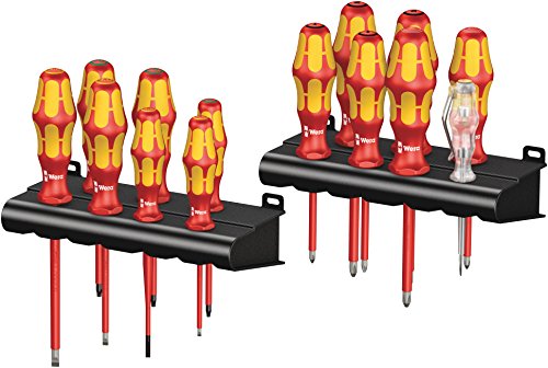 🔥 STARKER PREIS (-73%) Wera Kraftform Big Pack 100 VDE, Schraubendreher Set 14-teilig, 05105631001