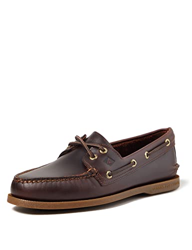 Sperry Men's Authentic Original 2-Eye Boat Shoe, Amaretto, 16 W US
