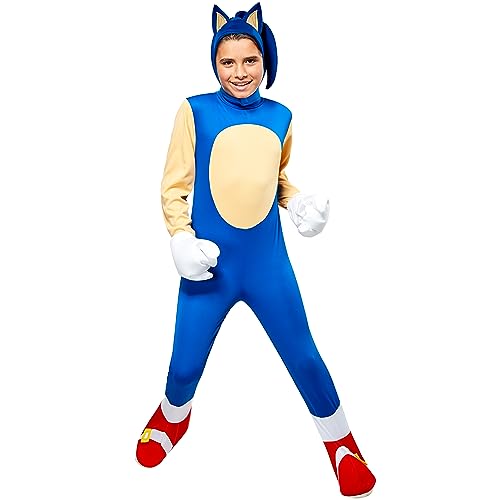 Rubies Sonic the Hedgehog: Costume for Kids, Boy's Medium