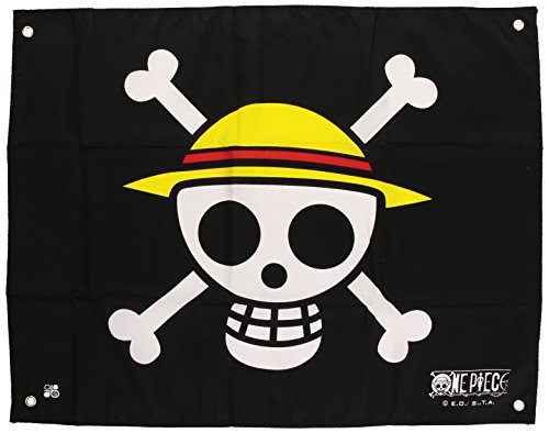 ABYSTYLE - ABYDCT001 - Ameublement et Décoration - One Pièce - Drapeau - Skull - Luffy - 50 x 60 cm, Multicoloure