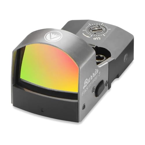 Burris Optics Hunting Lightweight Versatile FastFire 3 Red Dot Sight 8MOA with Picatinny Mount, Black