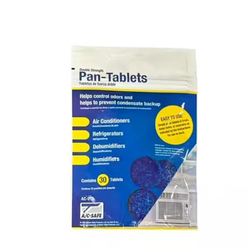 HVAC condensate drain line cleaner tablets