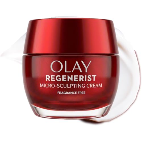 Olay Regenerist Micro-Sculpting Cream, Fragrance-Free, 1.7oz