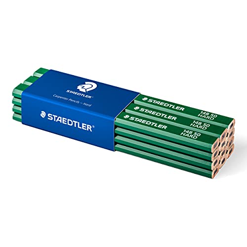 ⚡ BLITZDEAL (-54%) STAEDTLER 148 50 Zimmermannsbleistift – 12er Set, hart