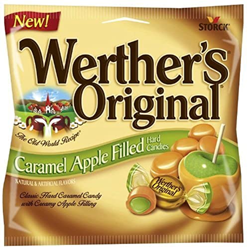 Caramel Apple Filled Hard Candies Individually Wrapped Hard Candies