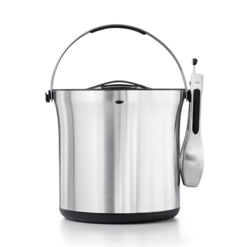 OXO 3107300 Steel Ice Bucket and Tongs SetYETI Beverage/Ice Bucket, Holds 6 Longnecks or 3 Bottles of WineSan Jamar Sa