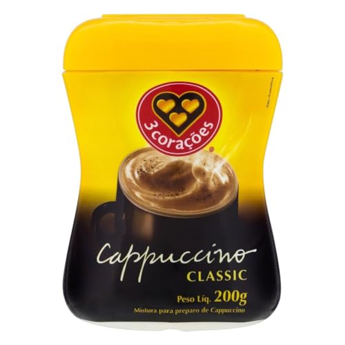 3 Corações Cappuccino 3Corações Classic - 200G, Pote