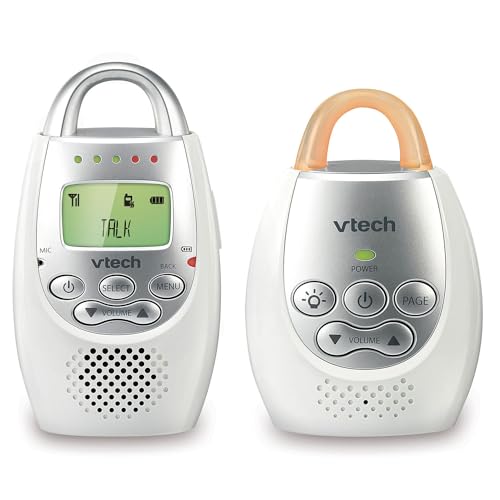 VTech DM221 Audio Baby Monitor 1000 ft Range Vibrating Talk Back