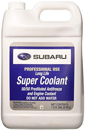 Subaru Genuine Super Coolant Blue Prediluted SOA868V9272 1 Gallon Pre Mixed 50/50 2009 and Newer Ascent BRZ Crosstrek Forester Impreza Legacy Outback WRX