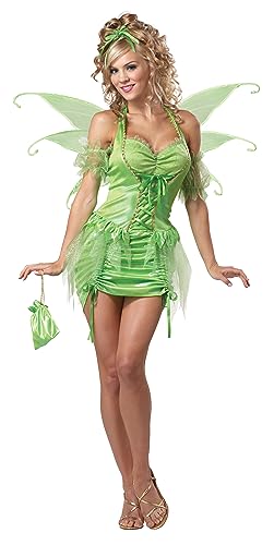 California Costumes womens Eye Candy Tinkerbell Fairy Adult Sized Costume, Green, Small US