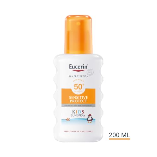 (-35%) Eucerin Sensitive Protect Kids Sun Spray LSF 50+ 200 ml, Sonnenschutzspray