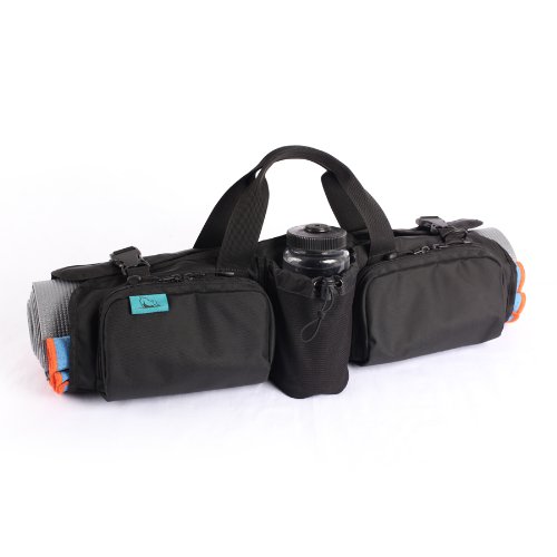 Hotdog Yoga Rollpack,Black/Atlantic Blue
