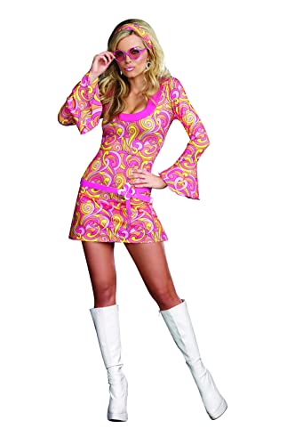 Dreamgirl Go Go Gorgeous Costume, Multi, Medium