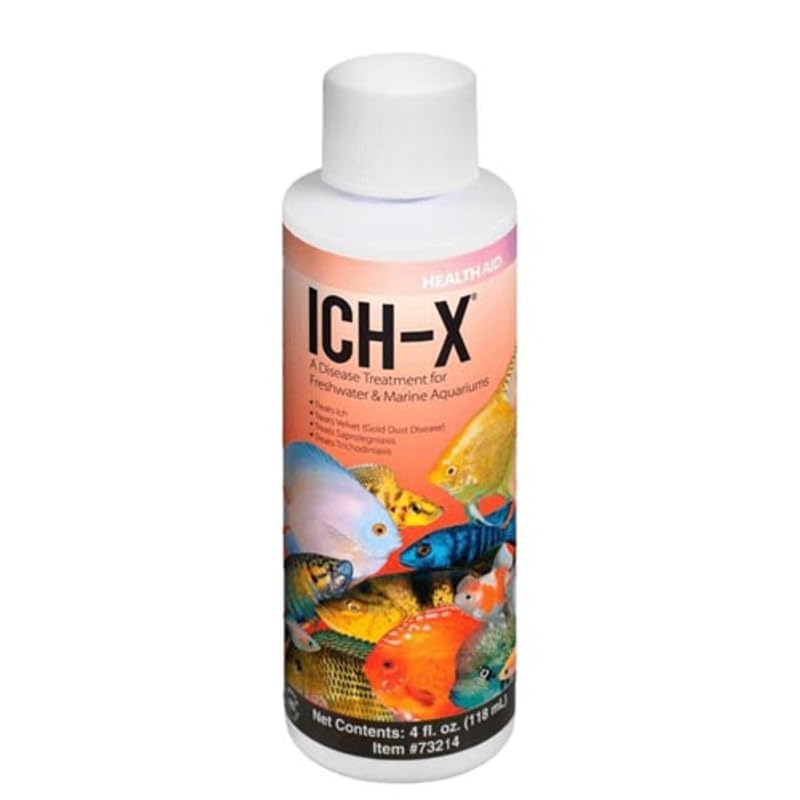 Hikari Usa AHK73214 Ich-X for Aquarium, 4-Ounce