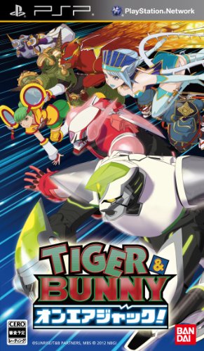 PSPのアクション・ゲーム人気投票 ~ プレイステーション・ポータブルACTランキング　214位　TIGER & BUNNY オンエアジャック!の画像