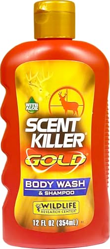 Wildlife Research Scent Killer Gold Body Wash and Shampoo, (12-Ounce), Multi