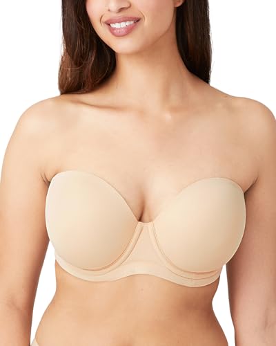 Wacoal womens Red Carpet Full Busted Strapless Convertible Bra, Sand, 38B
