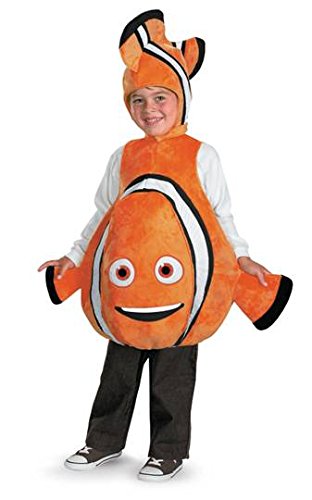 Disney Finding Nemo Costume, Orange/Black, size S/P(4-6)
