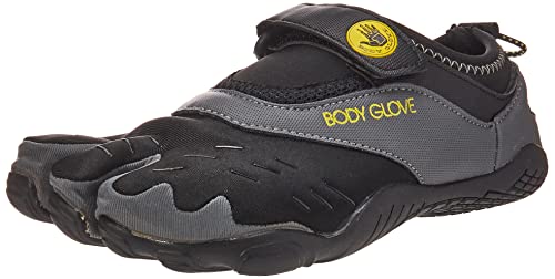 Body Glove Men's 3T Barefoot Max Water Shoe, Black/Yellow, 13