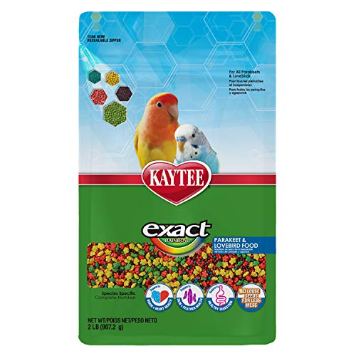Kaytee Exact Rainbow - Parakeet & Lovebird Bird Food They don't call it Rainbow