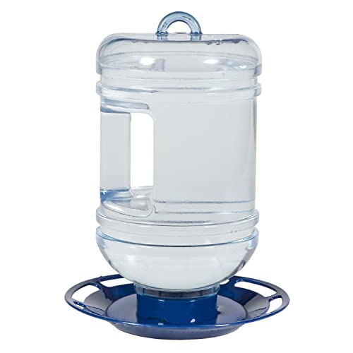 Perky-Pet Hanging Water Cooler Bird Waterer and Dispenser - 48 fl oz Capacity - Attract More Birds with Water - 780