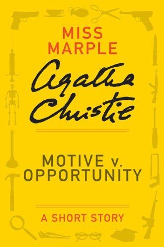 Motive v. Opportunity book cover