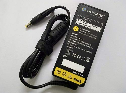 Lapcare Compatible Adapter Charger for HP 18.5v 3.5A 65W Yellow Pin (Without Power Cable)