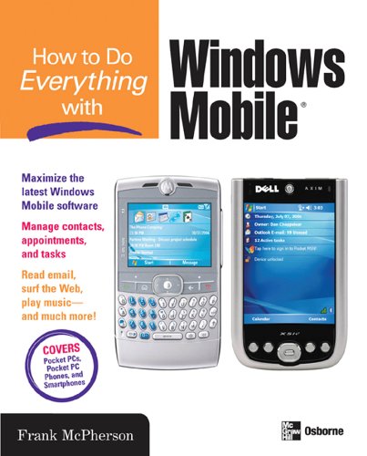 How to Do Everything with Windows Mobile (By: Frank McPherson) cover