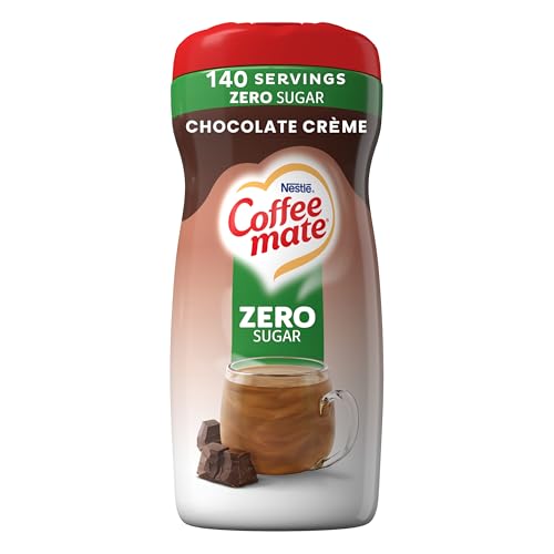 Coffee-mate Sugar Free Creamy Chocolate Powdered Coffee Creamer, 10.2 Ounce