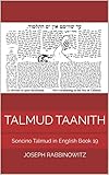 Talmud Taanith Soncino Babylonian Talmud Book 19 English Edition